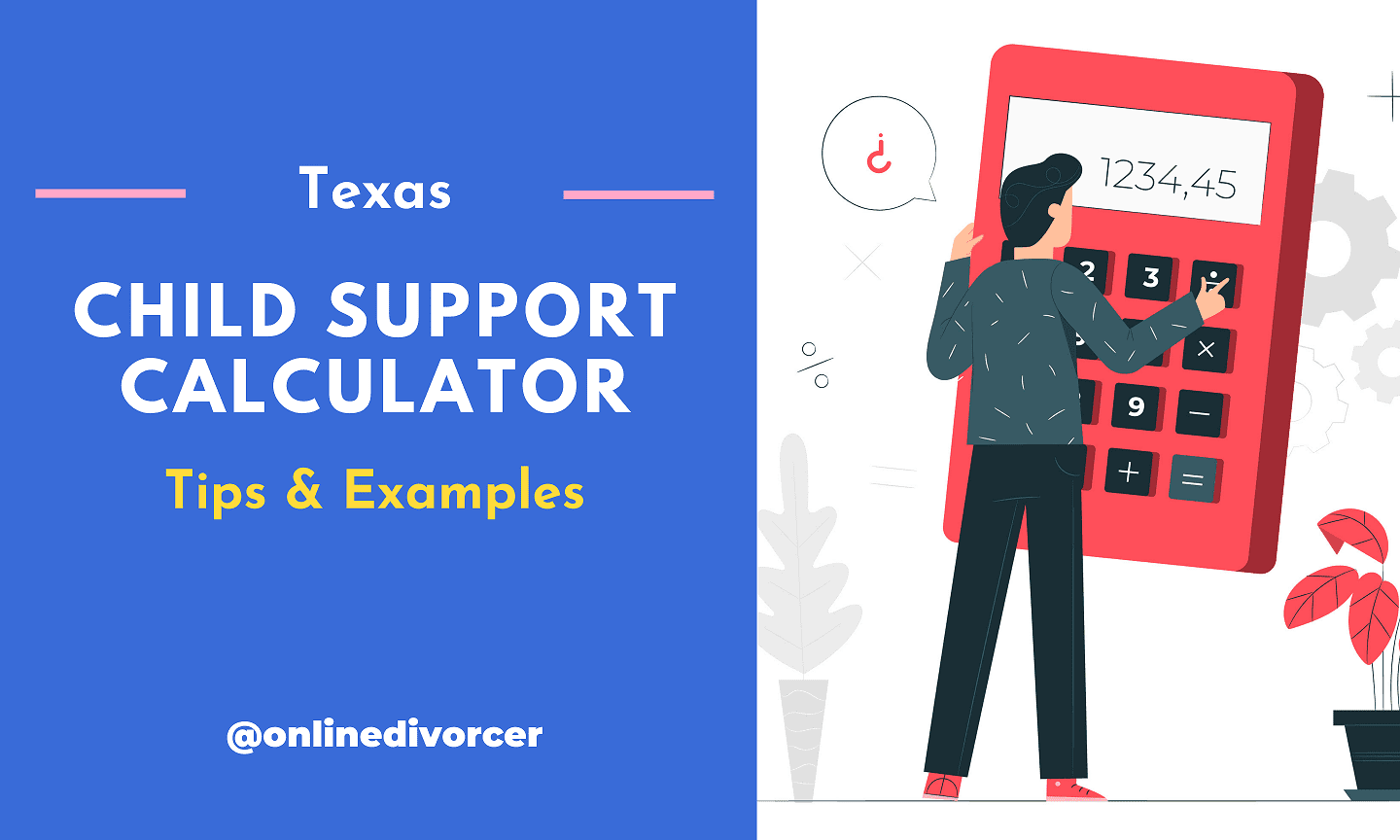 Texas Child Support Calculator Texas Child Support Calculator